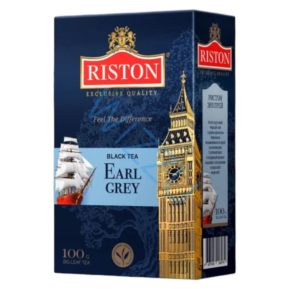 Чай черный Riston БигБен Эрл Грей 100гр