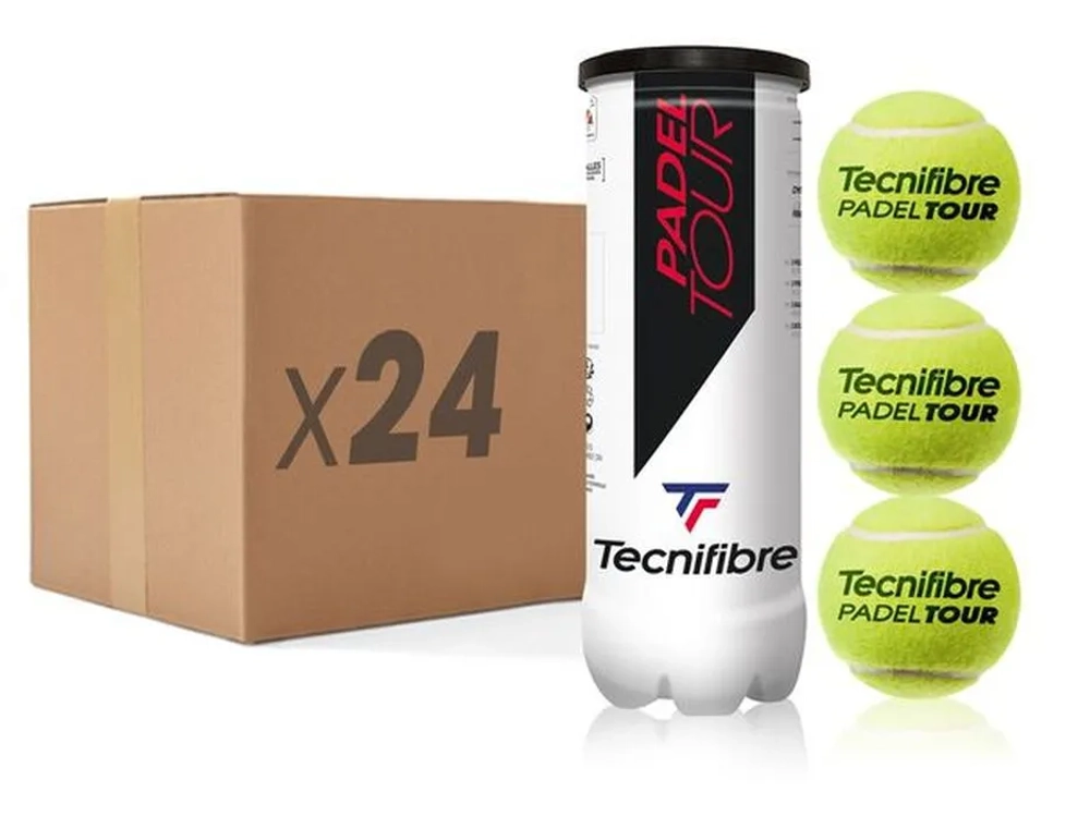 Мячи для Padel Tecnifibre Padel Tour 24 x 3B