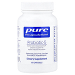 Pure Encapsulations, Probiotic-5, 60 капсул (10 млрд КОЕ в 1 капсуле)