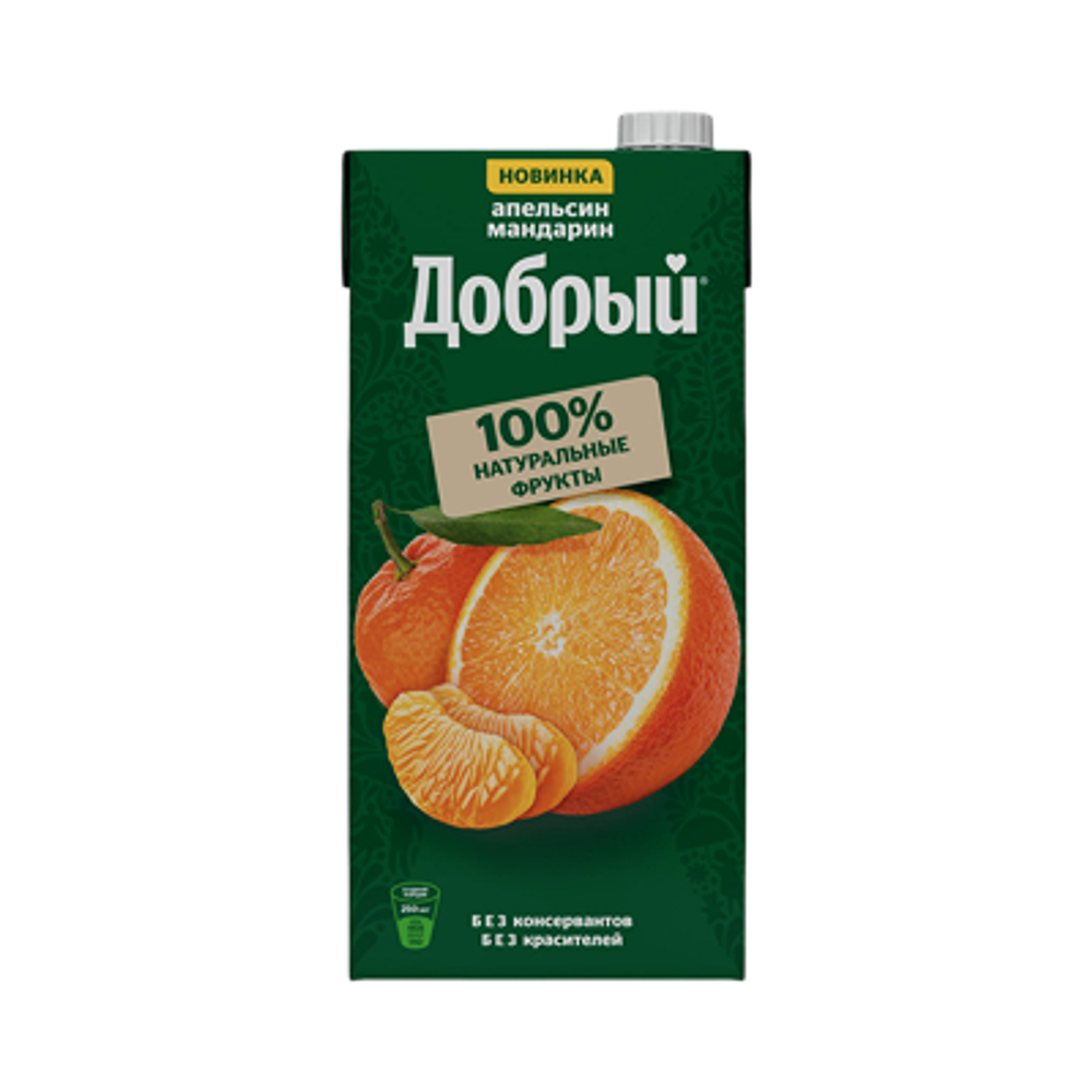 2Л СОКОСОДЕРЖАЩИЙ НАПИТОК ДОБРЫЙ АПЕЛЬСИН/МАНДАРИН ТЕТ