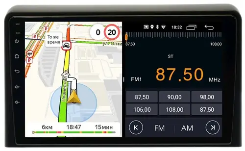 Магнитола для Hyundai Sonata 2017-2019 (LF) - Parafar PF309LUX1FHD на Android 13, CarPlay, 4G SIM-слот