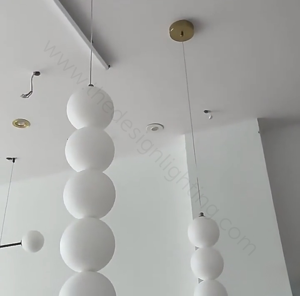 Pendant design lamp Abacus by Terzani