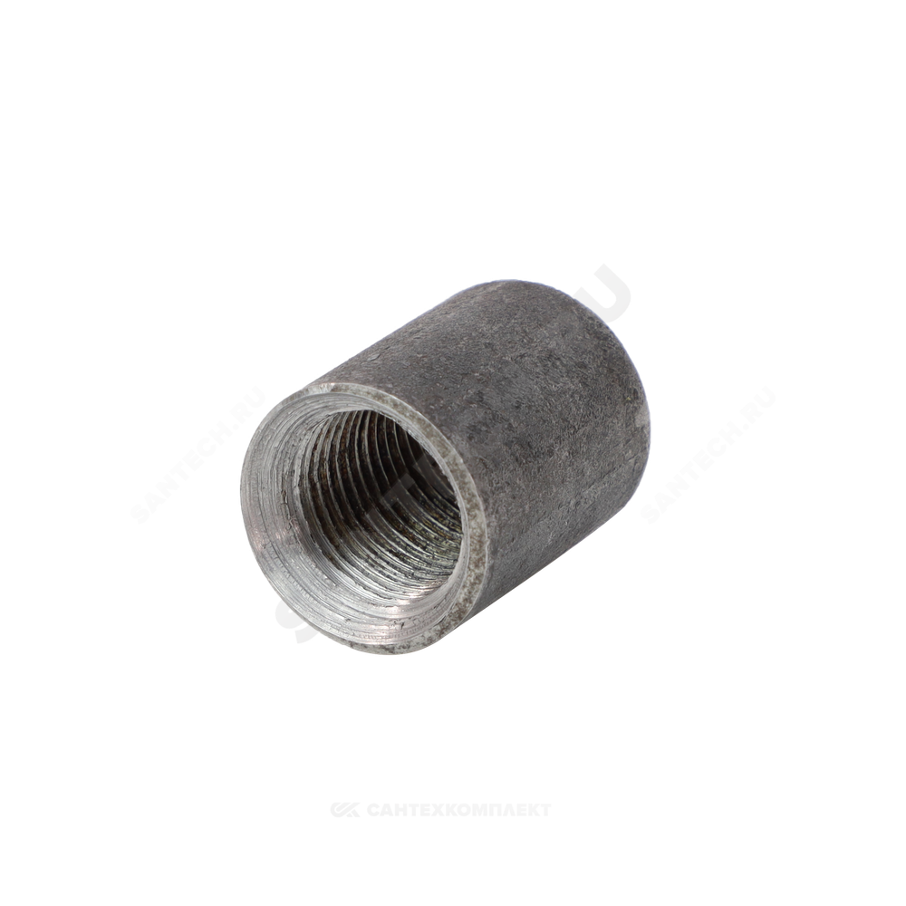 Муфта сталь Ду 40 1 1/2" ВР с фаской ГОСТ 8966-75 КАЗ