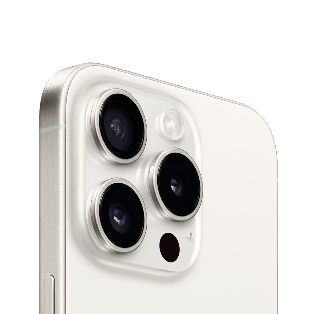 Смартфон Apple iPhone 15 Pro 256GB, White Titanium (Белый)