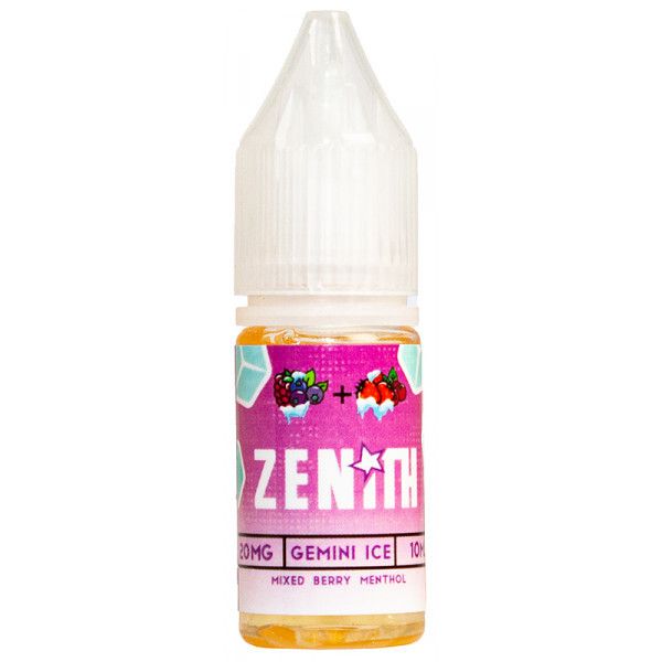 Цена на Жидкость Zenith Salt - Gemini Ice 10 мл Купить Жидкость Zenith Salt - Gemini Ice 10 мл