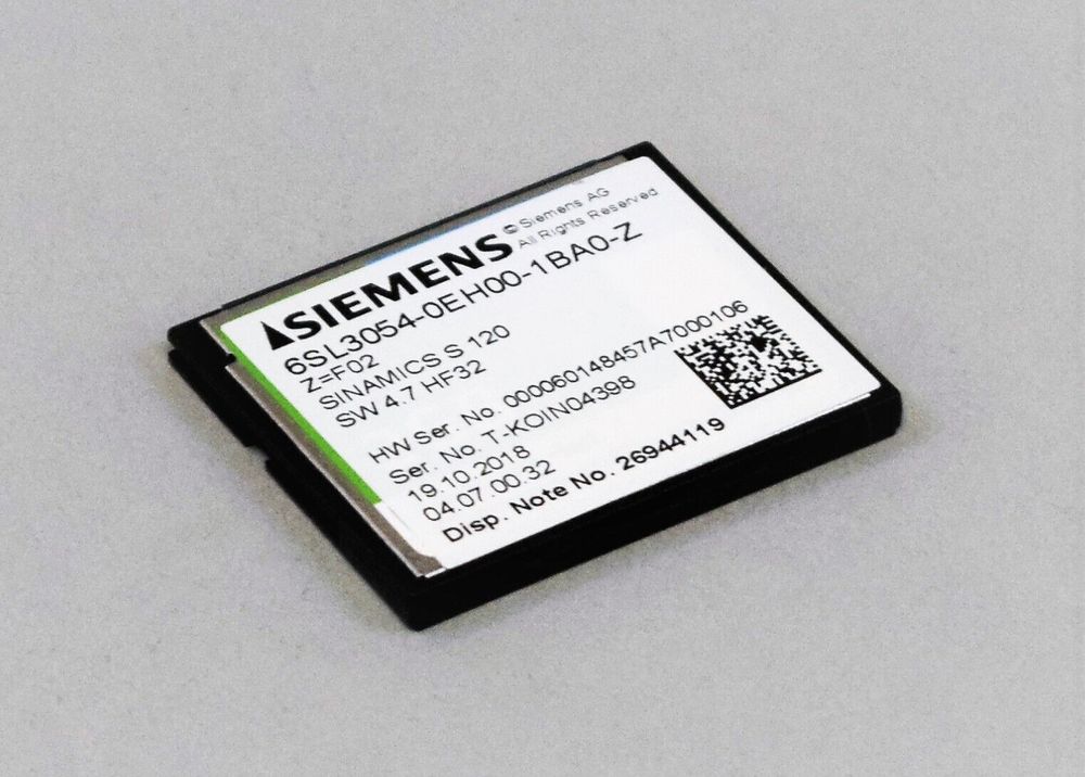 SIEMENS 6SL3054-0EH00-1BA0-Z;Z:F02 SIEMENS 6SL3054-0EH00-1BA0-Z;Z:F02
