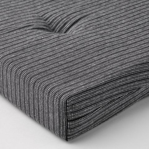Подушка на стул IKEA JUSTINA (ЮСТИНА), Черный, 42 / 35х40х4 см