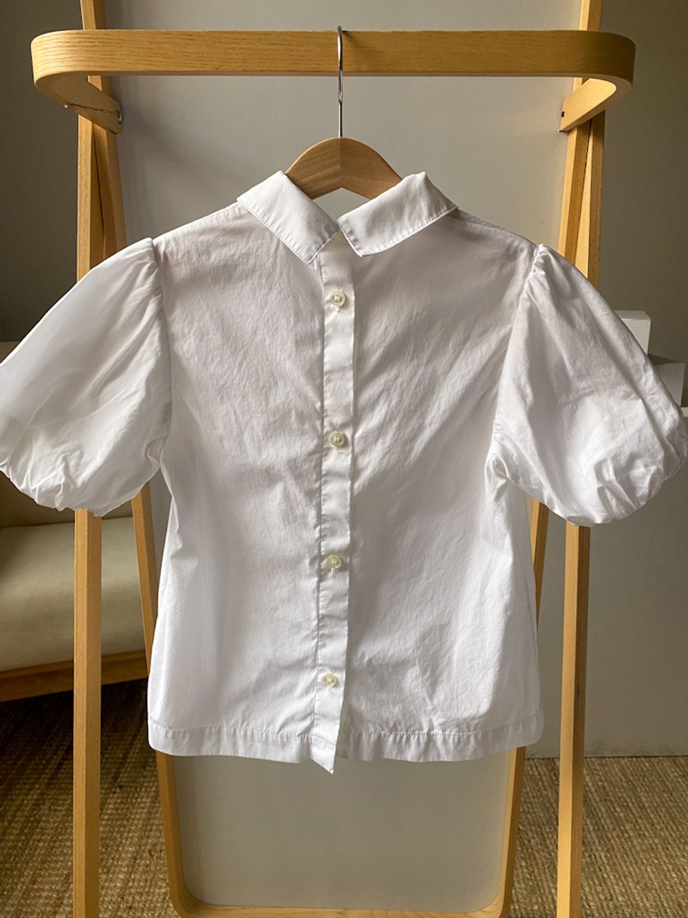 Хлопковая блузка Burberry, 128