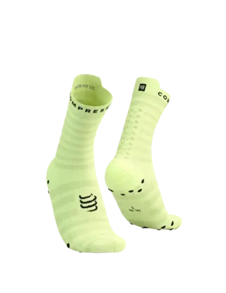 Носки Pro Racing Socks v4.0 Ultralight Run High shadow lime/black