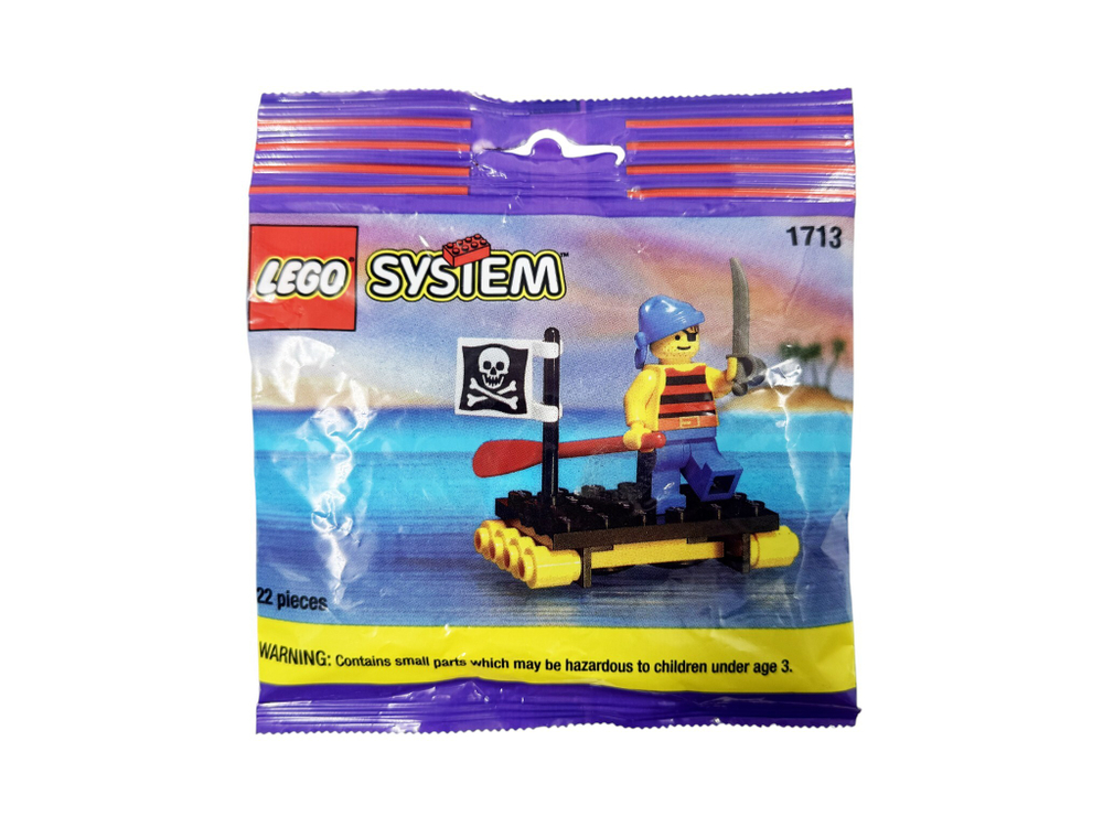 Конструктор LEGO 1713 Пиратский плот