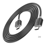 Кабель HDMI - HDMI HDTV2.0 Hoco US08 4K/60Hz 2м черный