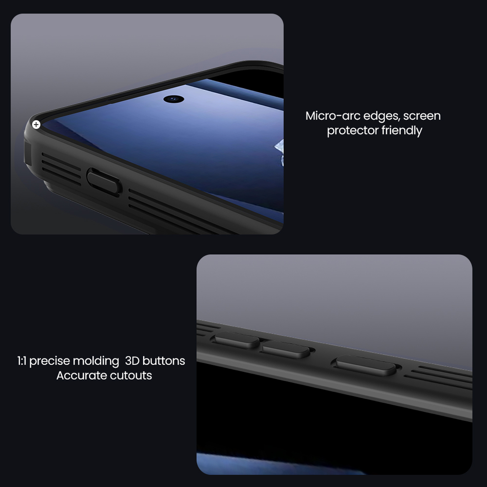 Чехол с защитной шторкой для камеры для OnePlus 15R и Ace 6, 6T, серия CamShield Pro (Clear version) от Nillkin