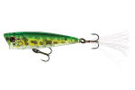 Воблер для рыбалки R1101-RBG 3DB Popper 75F, 75мм, 10г.