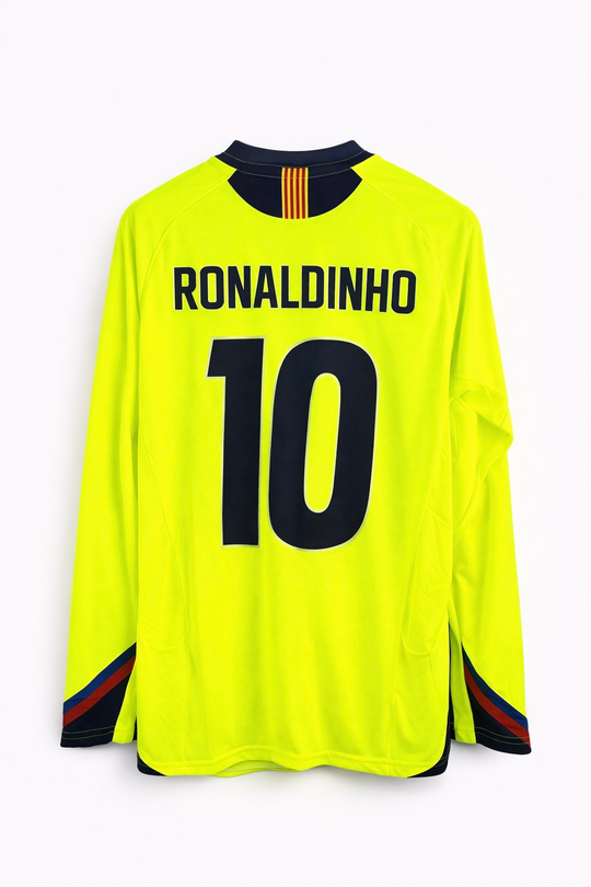 Футболка футбольная Барселона 2005/2006 Роналдиньо 10