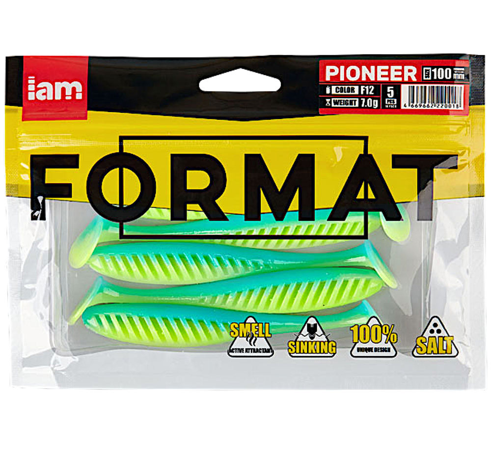 Мягкая приманка IAM Format Pioneer 100мм 7г -