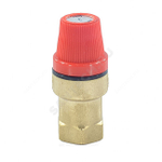 Клапан предохранительный угловой латунь Ду 15х15 ВР G1/2"хG1/2" Рср=3бар Benarmo