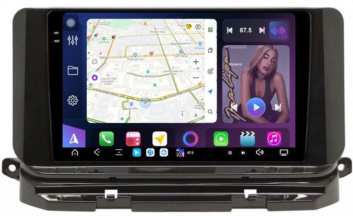 Магнитола для Skoda Octavia A8 2020+ - FarCar S500-TS20 монитор 10.36" 2K QLED на Android 14, Быстрейшая, CarPlay, 4G SIM-слот