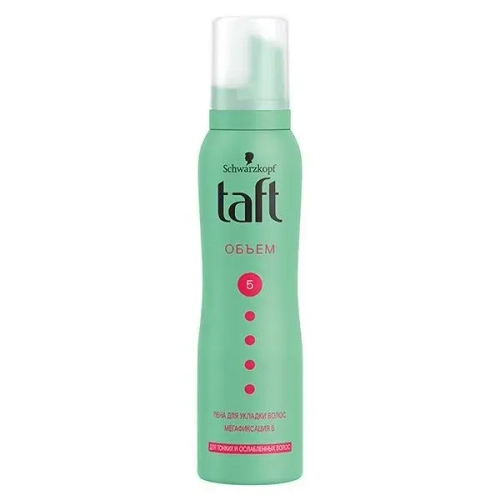 Пена для волос ТАФТ "ВОЗДУШНЫЙ ОБЪЕМ" мега фиксация Schwarzkopf 150мл