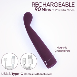 Вибратор Selove TouchBend SE100 фиолетовый