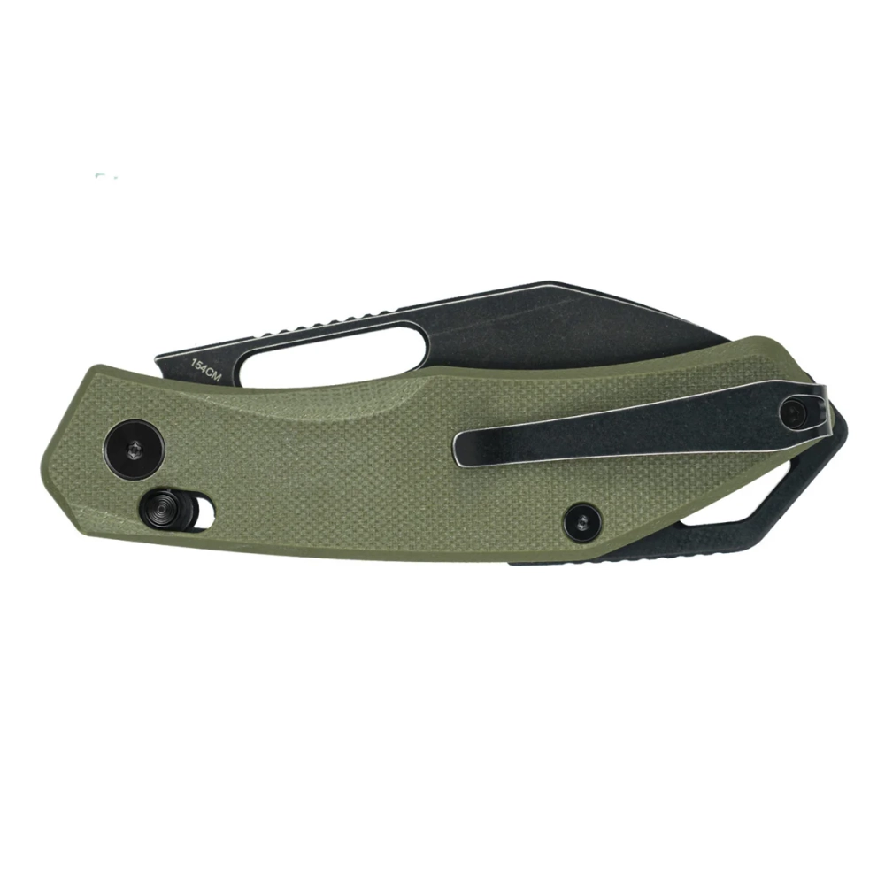 Нож складной SRM 261M-GP Cub PVD (154CM, Green G10)