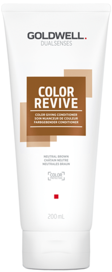 Goldwell Dualsenses Color - Тонирующий кондиционер для обновления цвета нейтральный коричневый 200 мл