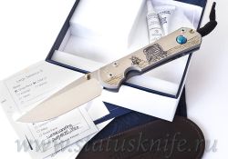 Нож Chris Reeve Large Sebenza 31 DP CGG Lunar Landingфотография - 10