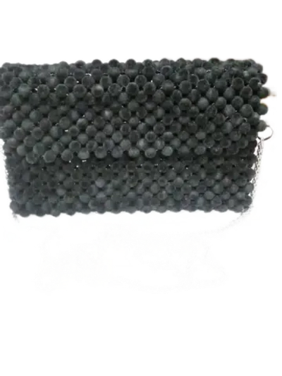 Бархатные сумки из бусин