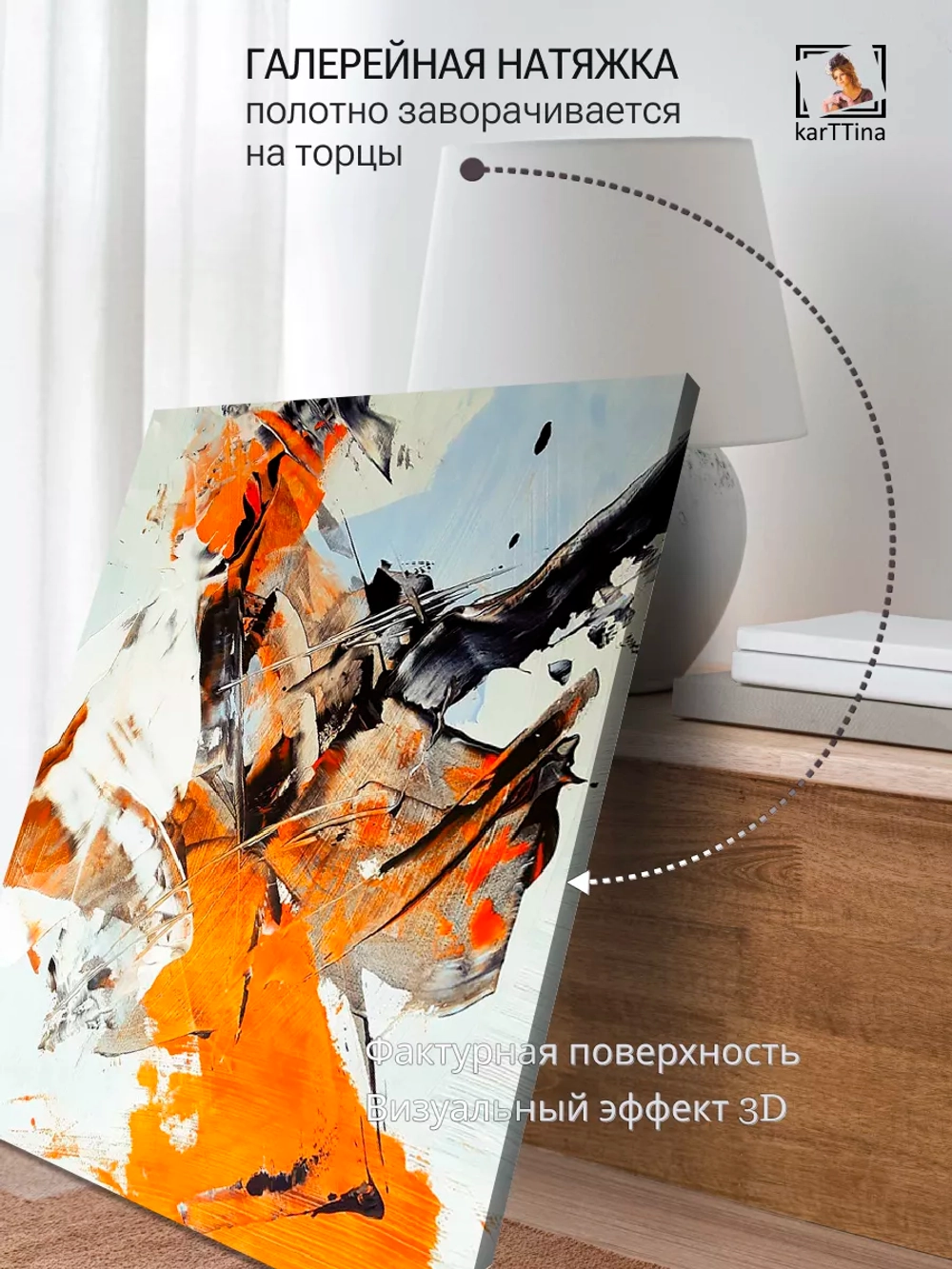 Интерьерная картина "Музыка", 50х70см 1шт.
