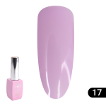 Цветная френч база для гель лака Global Fashion, Color French Base Coat 8 мл, 17