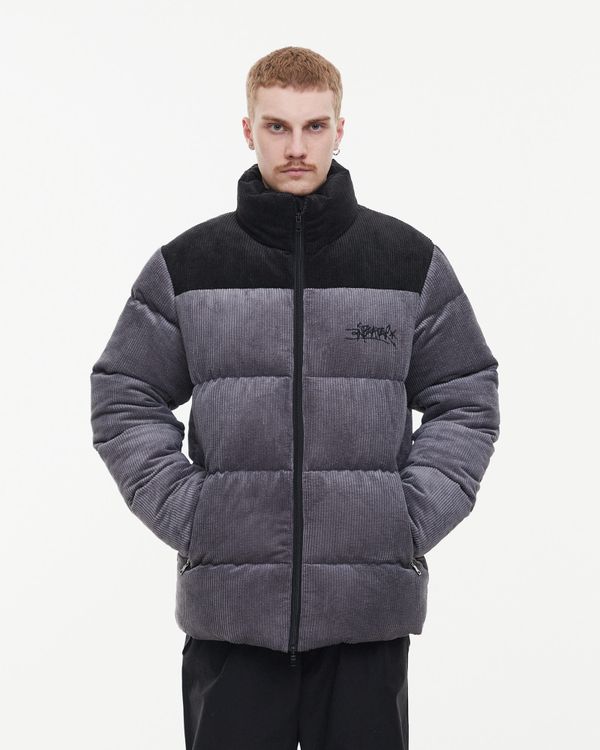 Пуховик AW24 Downjacket Velvet Combo Grey - фото 6