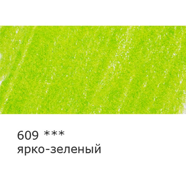Карандаш цветной заточенный, 6 шт, 609 ярко зеленый, Vista-Artista INTENSE VICP