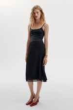 КОМБИНИРОВАННАЯ ЮБКА МИДИ — ZARA
