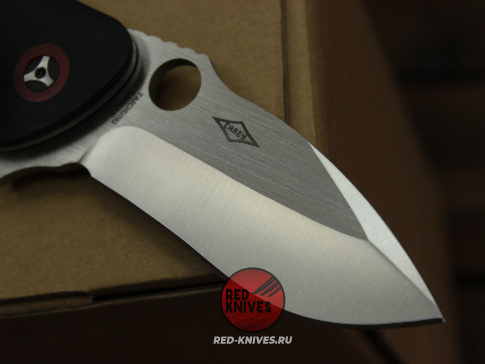 Нож Spyderco Rubicon -рук. черный G10, клинок сатин RK-502