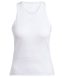 Женский теннисный топ Adidas Climacool Mid-Length Y-Tank — white