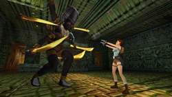 Tomb Raider I-III Remastered (диск для PS5, полностью на русском языке)
