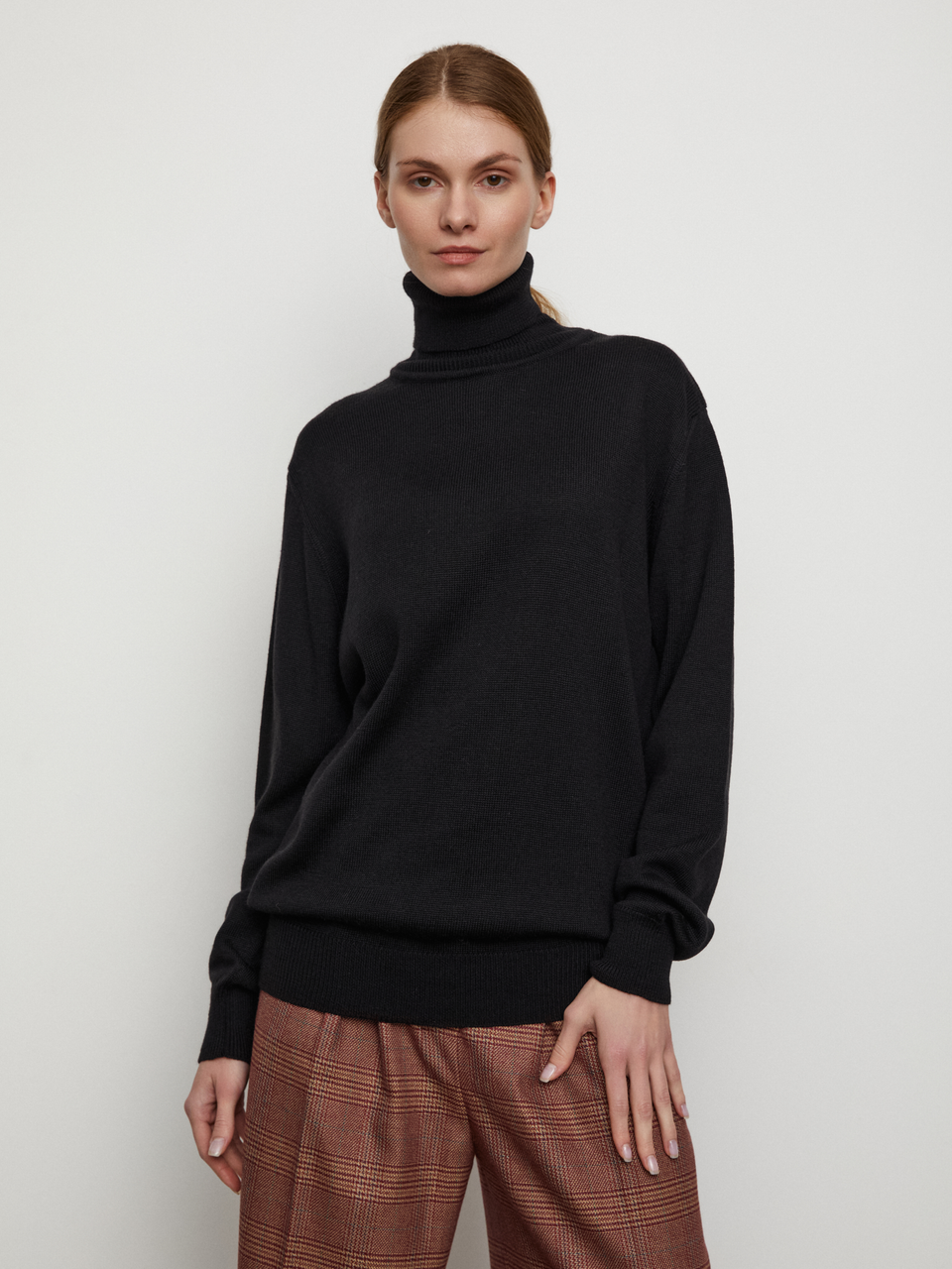Водолазка Maroon Black