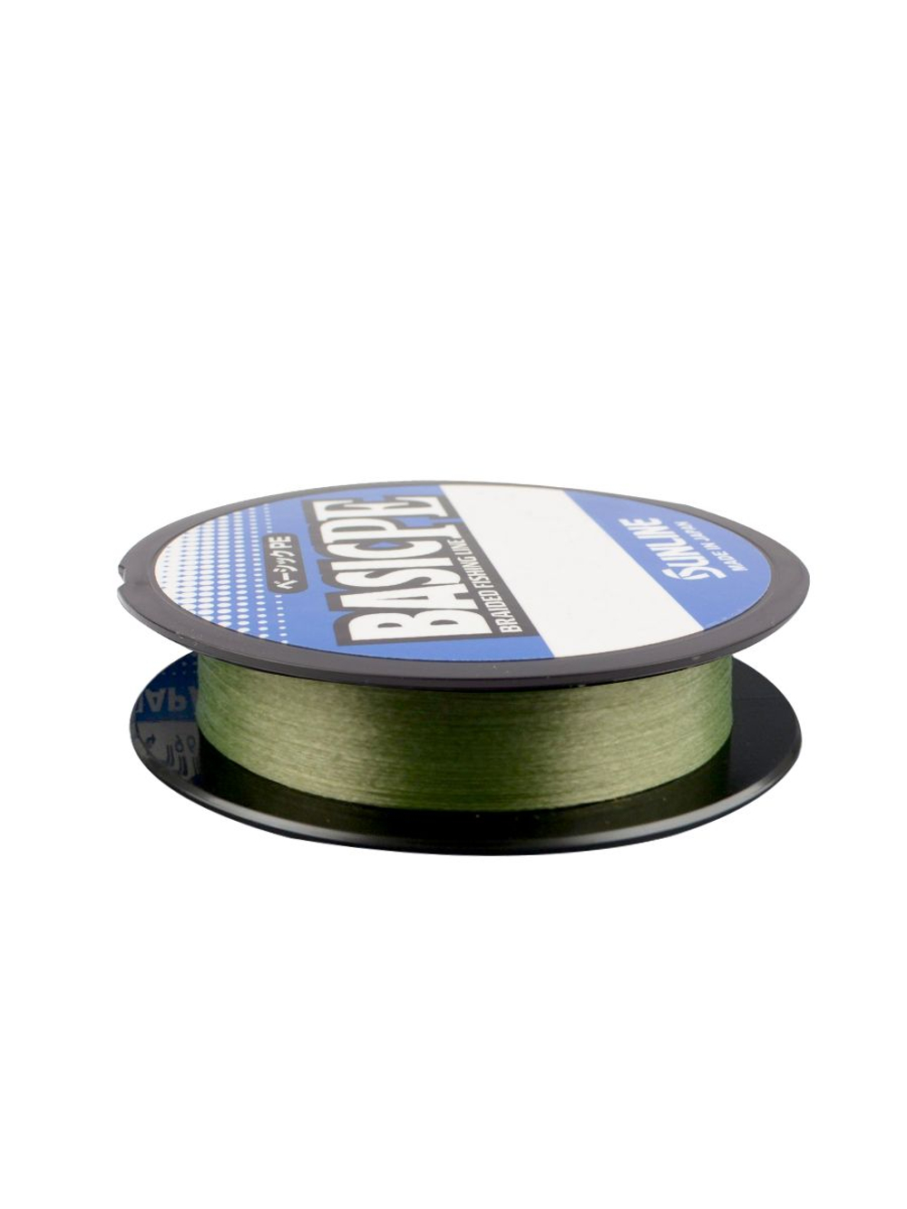 Шнур плетеный Sunline BASIC PEx4 Dark Green 150м #0.8, 0.153мм - 6кг (тёмно-зеленый)
