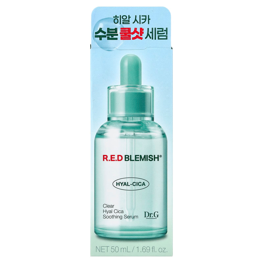 Dr. G, RED Blemish®, успокаивающая сыворотка с гиалуроновой кислотой, 50 мл (1,69 жидк. унции)