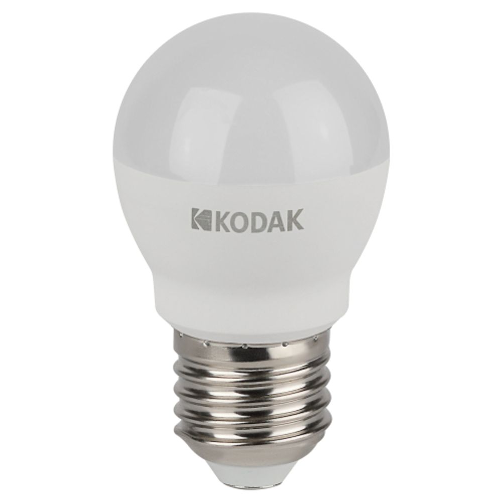 Лампа светодиодная Kodak LED P45-11W-830-E27 K 11Вт шар теплый белый свет Е27 | Kodak