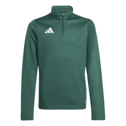 Детская теннисная толстовка Adidas Kids Entrada 26 Training Top - dark green/white