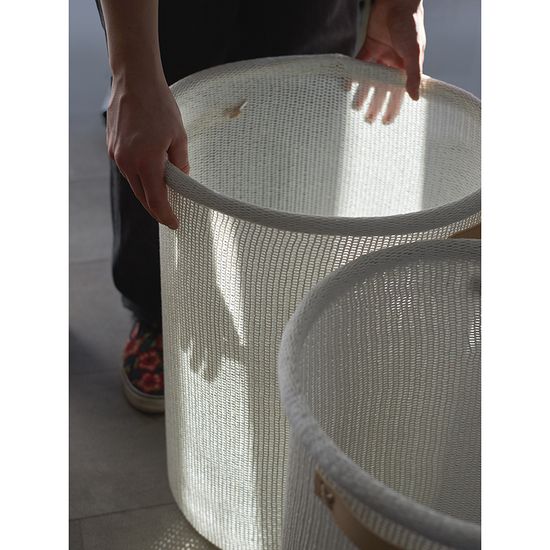 Корзина для хранения sustainable collection, D37х52 см, молочная