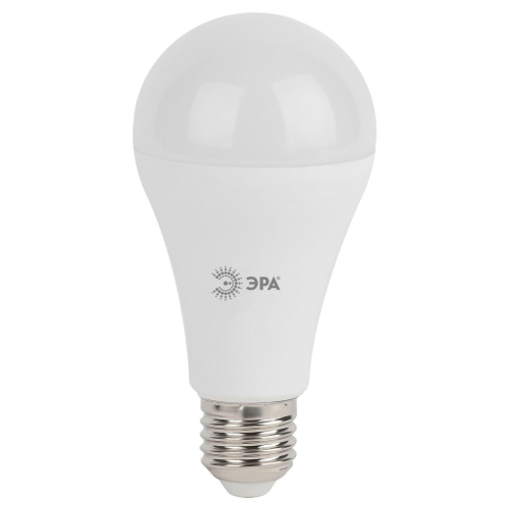 Лампа светодиодная ЭРА STD LED A65-19W-840-E27 19Вт груша нейтральный белый свeт Е27 | Лампы cветодиодные Груша (A)