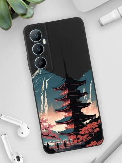 Чехол на Realme C65 с принтом