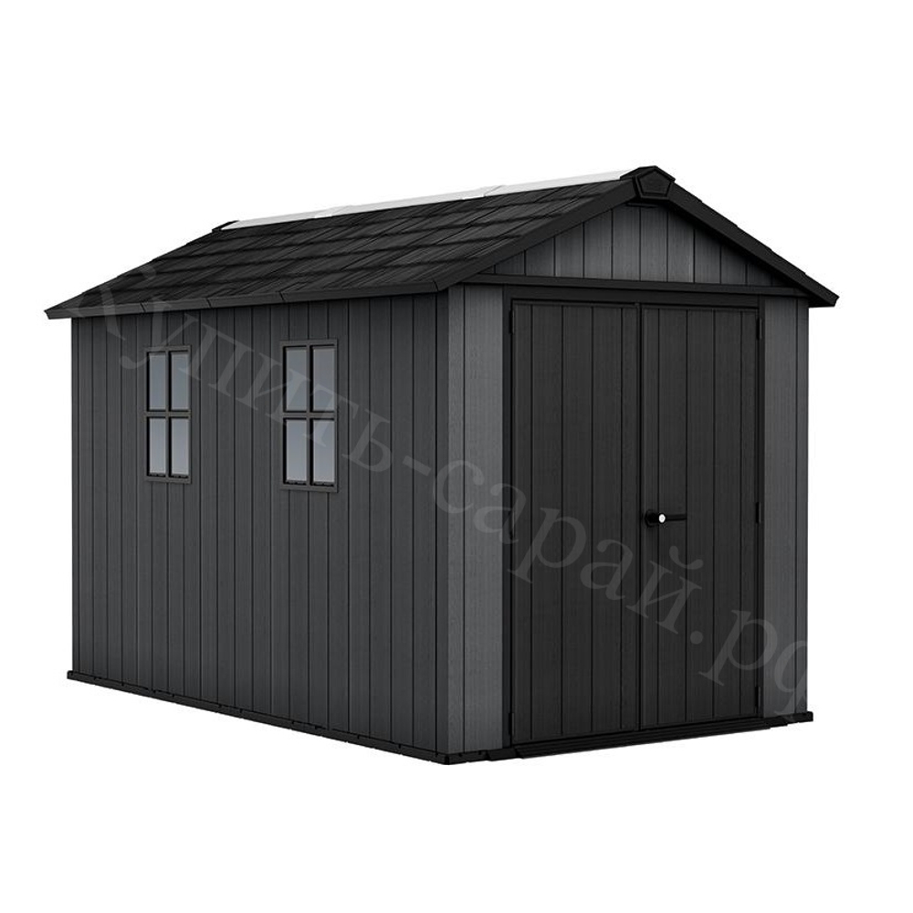 Пластиковый хозблок Keter Newton Plus 1175 grey