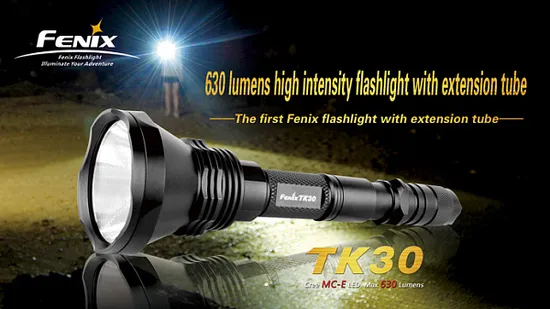Фонарь Fenix Мод. TK30 (630лм-300м)