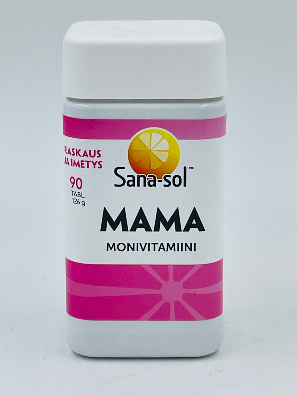 Sana-sol Mama витаминно-минеральный комплекс, 90 таблеток, 126 г (из Финляндии)