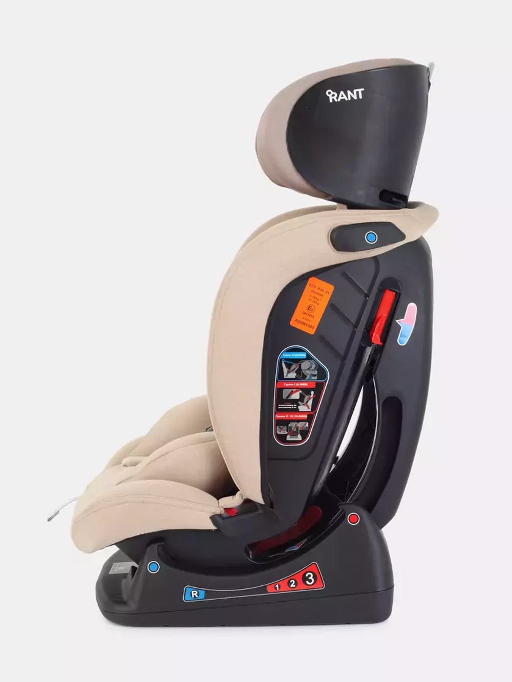 Автокресло RANT AY913 "MATRIX" Active Line (Beige) группа 0+-1-2-3  (0-36 кг)