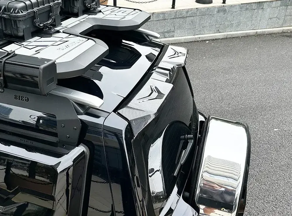 Спойлер карбоновый на крышу для Changan Deepal G318 2024+ чанган крыло антикрыло обвес