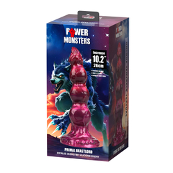 Power Monsters Primal Beastlord - Фаллоимитатор на присоске, 26 см