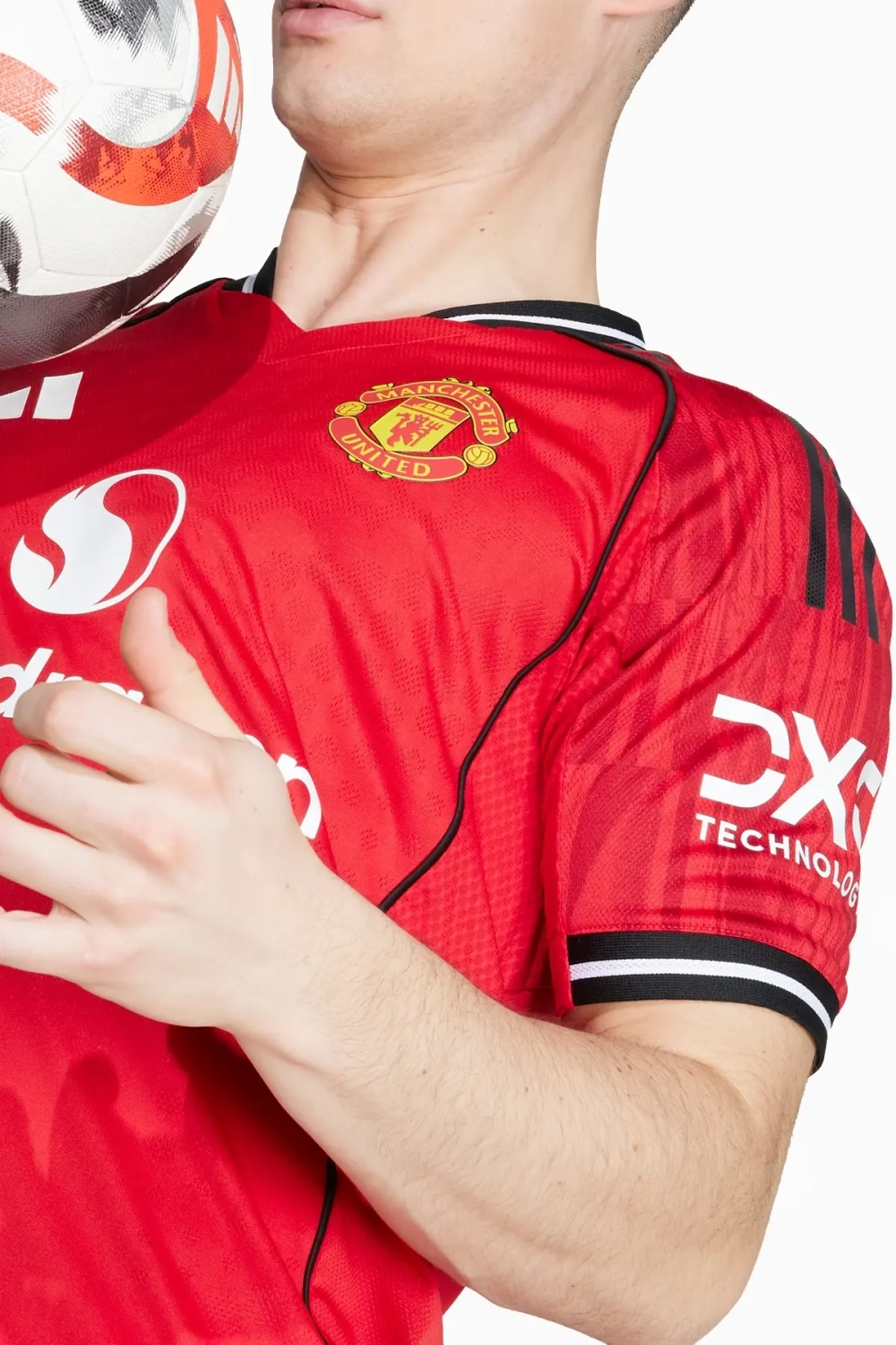 Футболка adidas Manchester United 25/26 Home Authentic - красный